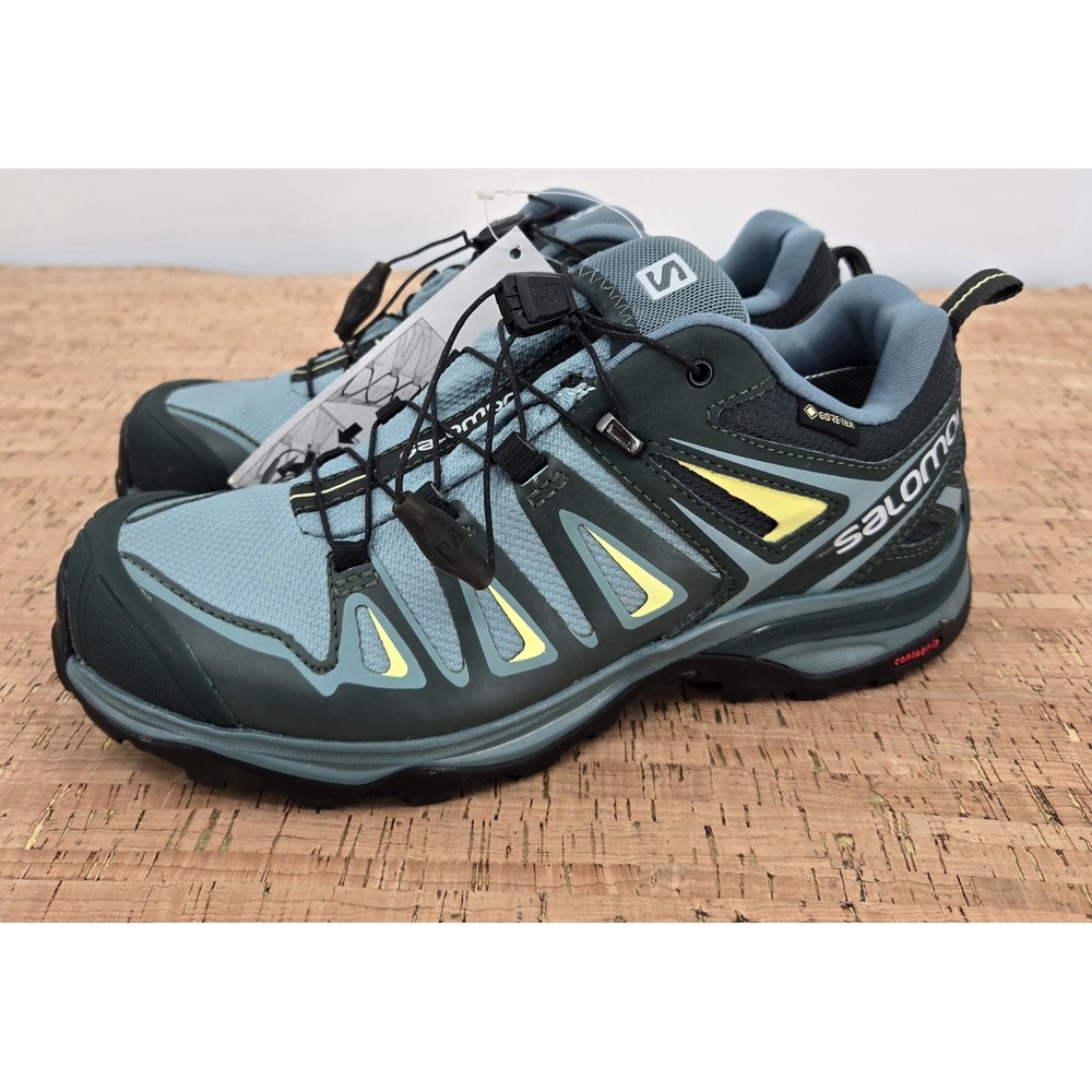 Salomon X Ultra 3 GTX Sneakers Womens 6 Hiking Trail Outdoor Darkest Spruce